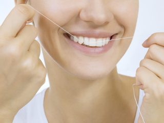 Oral Hygiene - Flossing Teeth